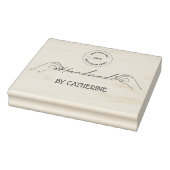 植物性手作り(名前をカスタムする)、ビッグ・ラージ ラバースタンプ (スタンプ)