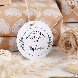 植物性手描き手作りラブラウンド セルフインキングスタンプ