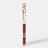 植物性抽象芸術ラップトップスリーブ自然-離れ Case-Mate iPhoneケース (裏面 / 左)