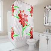 植物性抽象芸術 シャワーカーテン (インサイチュ)