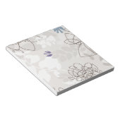 植物性抽象芸術 ノートパッド (アングル)