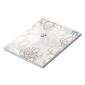 植物性抽象芸術 ノートパッド (回転)