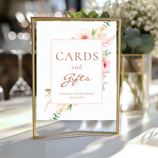 植物性春ブライダルシャワー「カード&ギフト」 ポスター