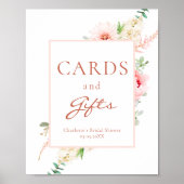植物性春ブライダルシャワー「カード&ギフト」 ポスター (正面)