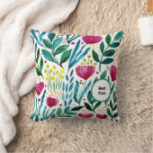 植物性最高のイラストレーション母の母の日 クッション (ブランケット)