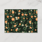 植物性柑橘系オレンジかわいこちゃんベビー本 エンクロージャーカード (裏面)