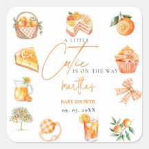 植物性柑橘類オレンジかわいこちゃんサマーベビーシャワー