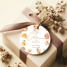 植物性柑橘類オレンジかわいこちゃんサマーベビーシャワー フェイバータグ