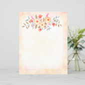 植物性桃グラデーション文房具紙 (スタンド正面)