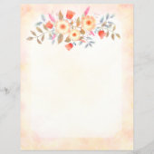 植物性桃グラデーション文房具紙 (正面)