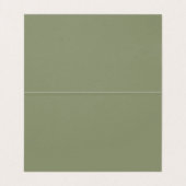 植物性水彩緑結婚草座席表 (内部フラット)