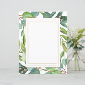 植物性水彩青ユーカリ紙シート (スタンド正面)