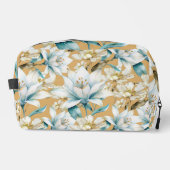 植物性水色ブルーホワイト金ゴールドリリーフローラ ドップキット (正面)