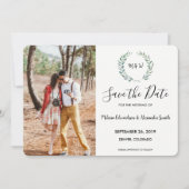 植物性水色葉の写真 セーブザデート (正面)