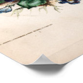 植物性版木、銅版、版画、3月 ポスター (角)