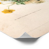 植物性版木、銅版、版画、9月 ポスター (角)