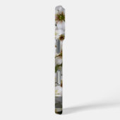 植物性甘い白い花写真任意の名前 Case-Mate iPhoneケース (裏面 / 右)