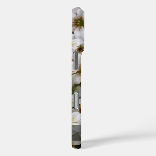 植物性甘い白い花写真任意の名前 Case-Mate iPhoneケース (裏面 / 右)