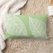 植物性白葉骨格 ランバークッション (ブランケット)