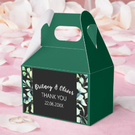 植物性素朴ユーカリ緑結婚草 フェイバーボックス