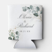 植物性素朴ユーカリ緑結婚草 缶クーラー (裏面)