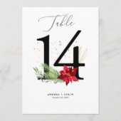 植物性結婚クリスマステーブル番号14 プログラム (正面)