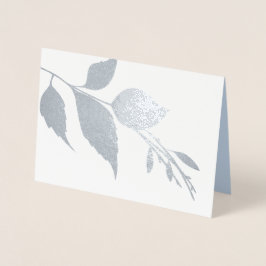 植物性結婚サンキューカード 箔カード