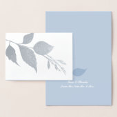 植物性結婚サンキューカード 箔カード (ディスプレー)