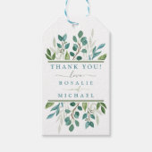 植物性結婚緑 ギフトタグ (正面)