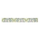 植物性緑の茎ユーカリの枝結婚類 サテンリボン (正面)