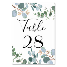 植物性緑結婚草の台番号 テーブルナンバー