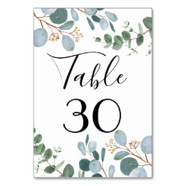 植物性緑結婚草の台番号 テーブルナンバー