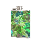 植物性緑葉色葉 フラスク (左)