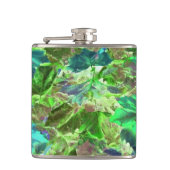 植物性緑葉色葉 フラスク (正面)