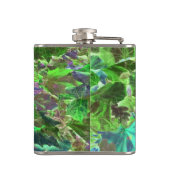 植物性緑葉色葉 フラスク (裏面)