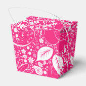 植物性美しいブライトピンク – テイクアウトお願いボックス フェイバーボックス (裏面サイド)