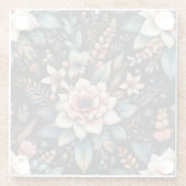 植物性美しい ガラスコースター (裏面)