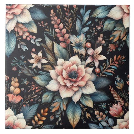 植物性美しい タイル (正面)