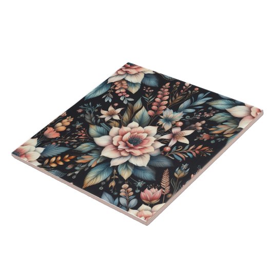 植物性美しい タイル (側面)