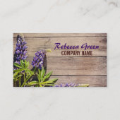 植物性自然園芸の花屋 名刺 (正面)