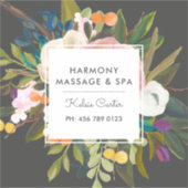 植物性至福モダンエレガントフローラ |黒 シール (正面)