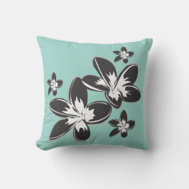 「植物性至福装飾用クッション-自然-インスパイアFl クッション
