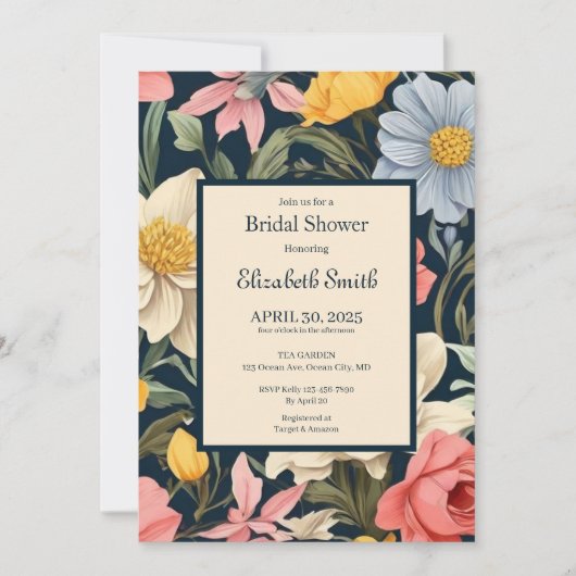 植物性至福 招待状 (正面)