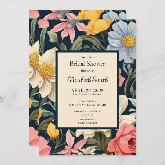 植物性至福 招待状 (正面/裏面)