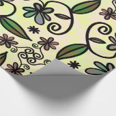 植物性花びら包装紙 ラッピングペーパー (角)