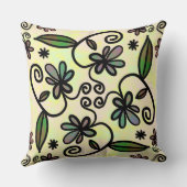 植物性花びら枕 クッション (裏面)