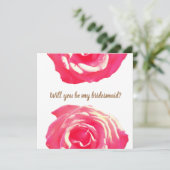 植物性花嫁結婚カード 招待状 (スタンド正面)