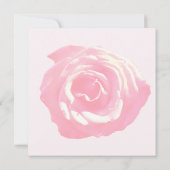 植物性花嫁結婚カード 招待状 (裏面)