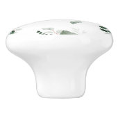 植物性葉白グリーンカスタム セラミックノブ (側面)