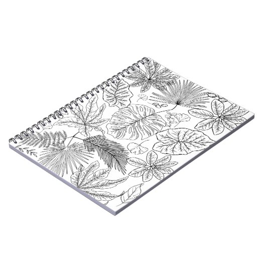 植物性葉 ノートブック (左側)